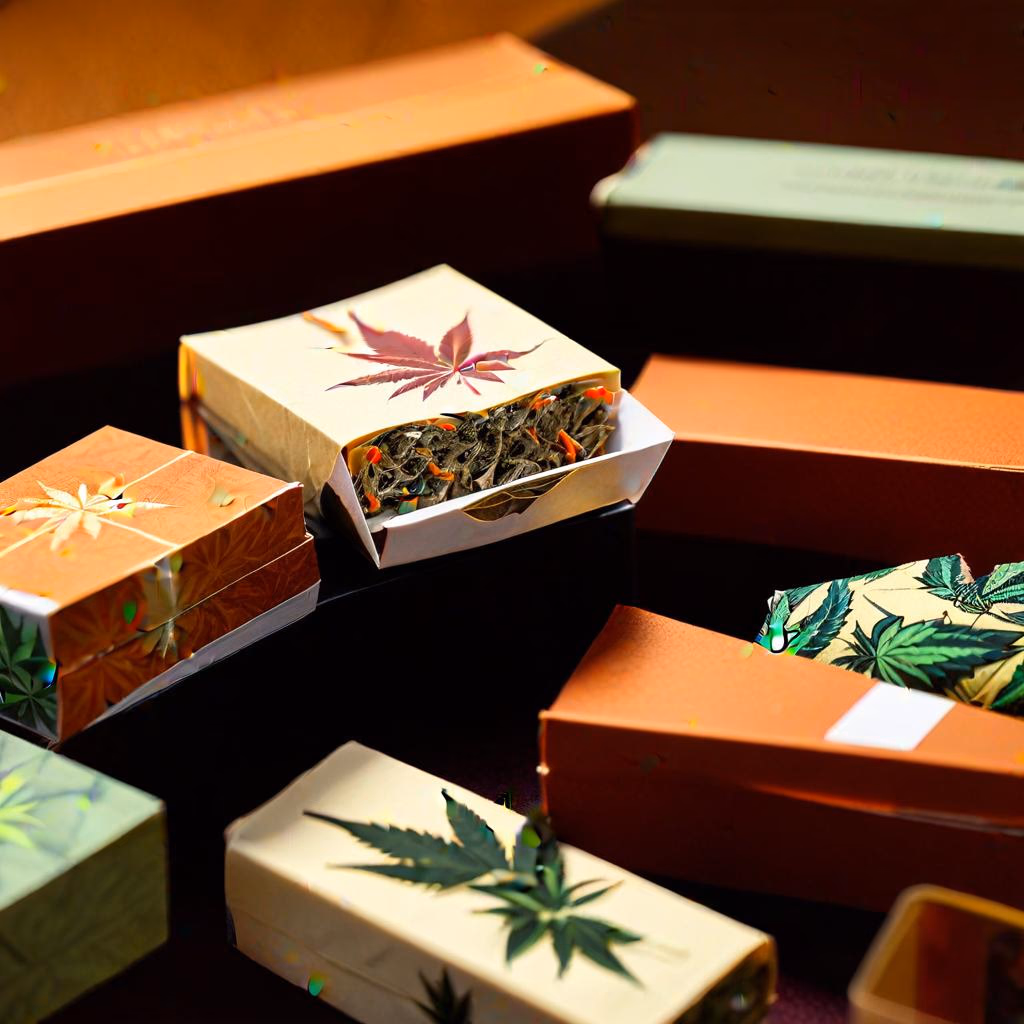 Cannabisaccessoires met een aangepast merk