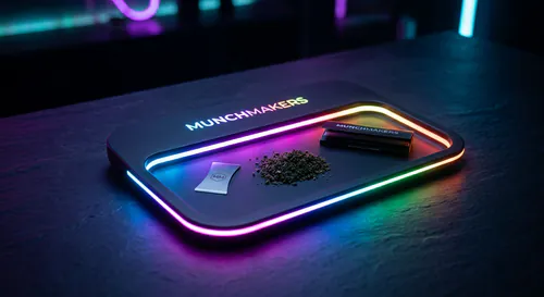 Led Rolling Tray Light Up Tray Guide