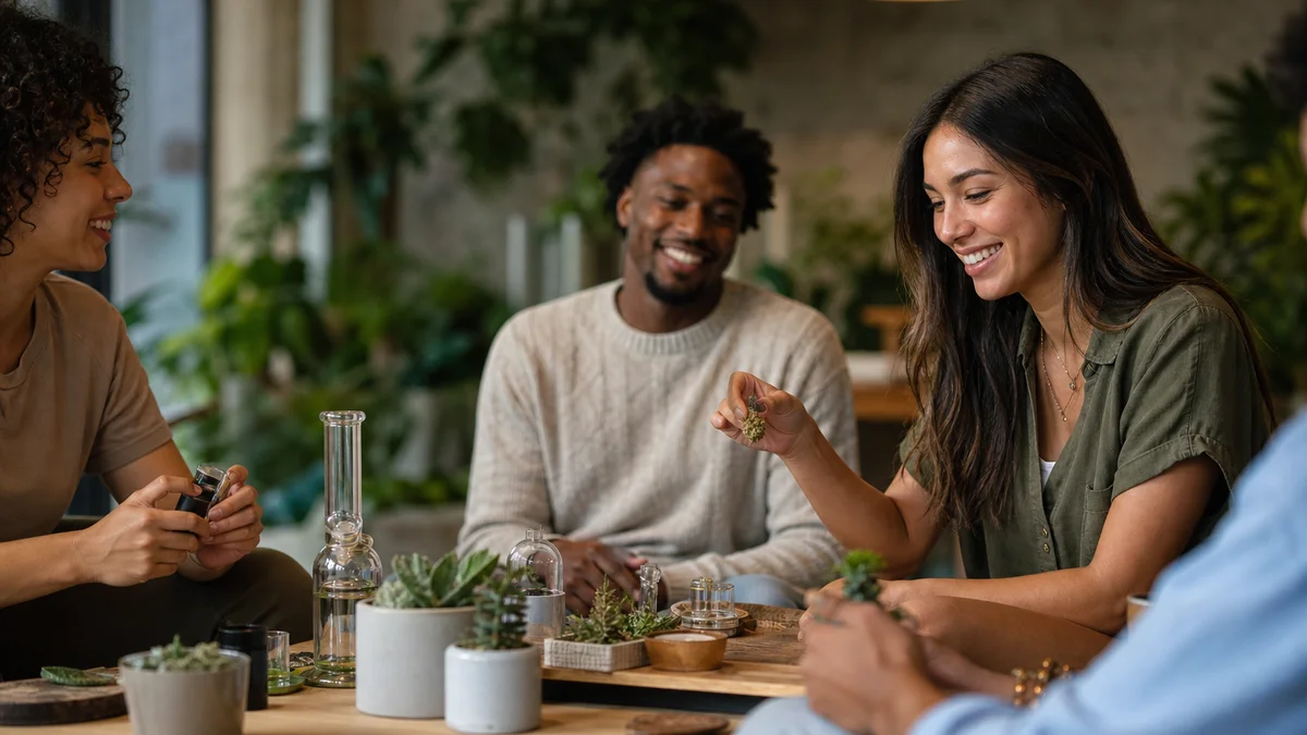 Cannabis Etiquette Shifts as Smoke-Free Options Gain Ground