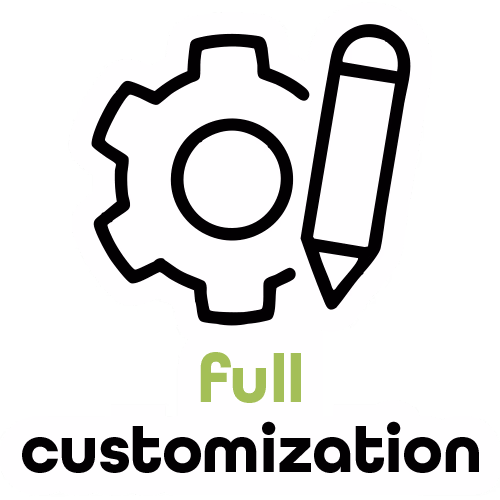 Full customization
