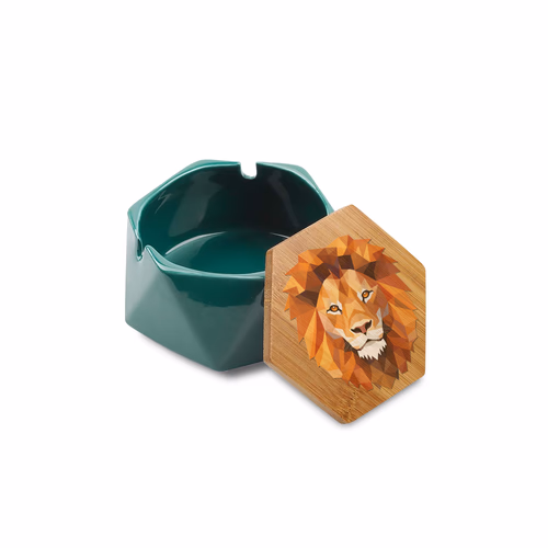 Polygon Top Ashtray