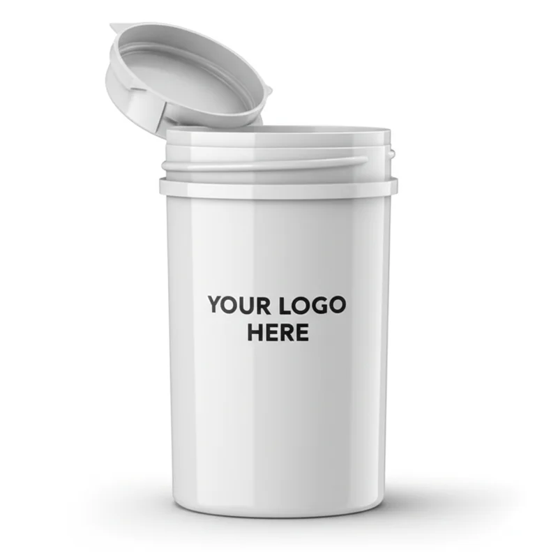 Child-Resistant Pop-Top Container
